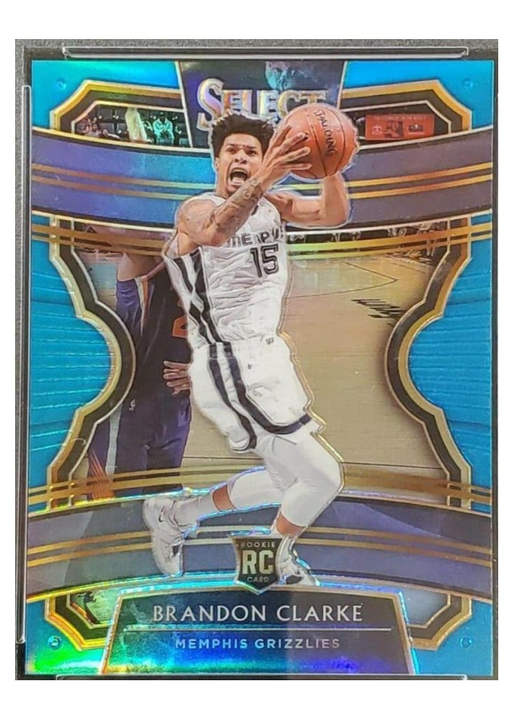 2019-20 Panini Select Base Set Brandon Clarke #76 card