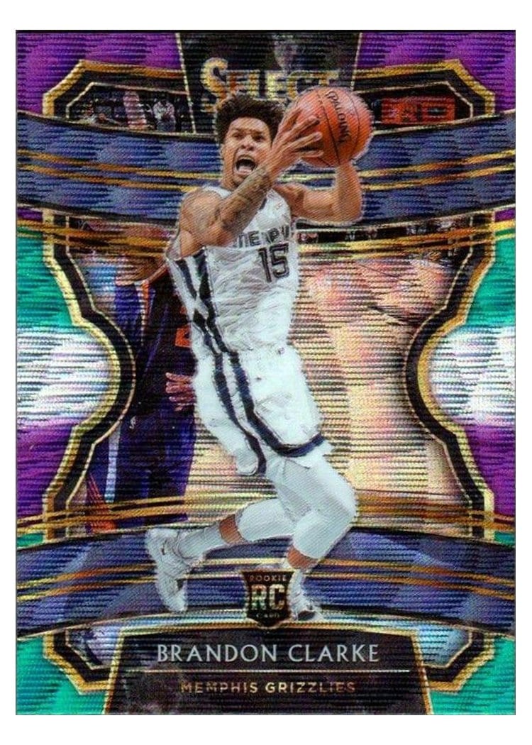 2019-20 Panini Select Base Set Brandon Clarke #76 card