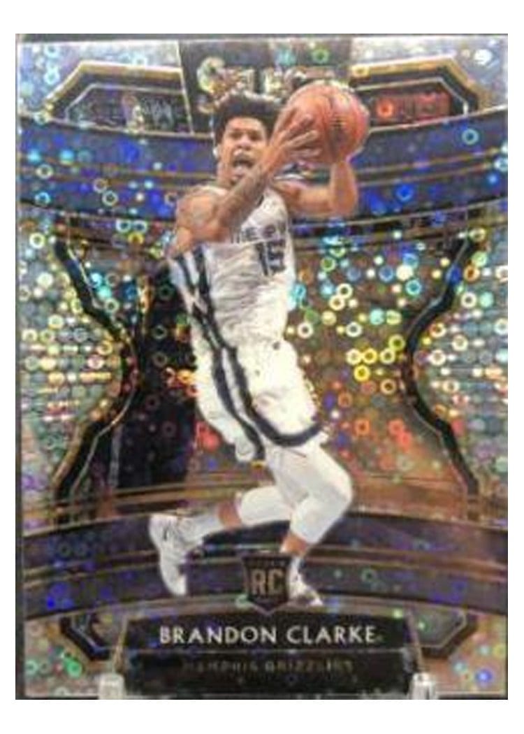 2019-20 Panini Select Base Set Brandon Clarke #76 card