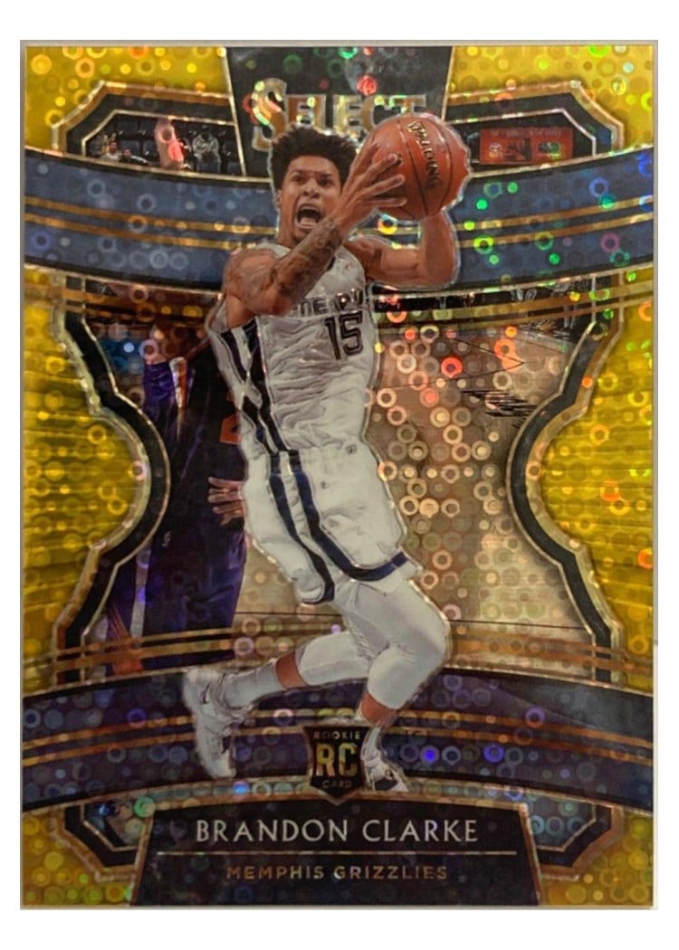 2019-20 Panini Select Base Set Brandon Clarke #76 card