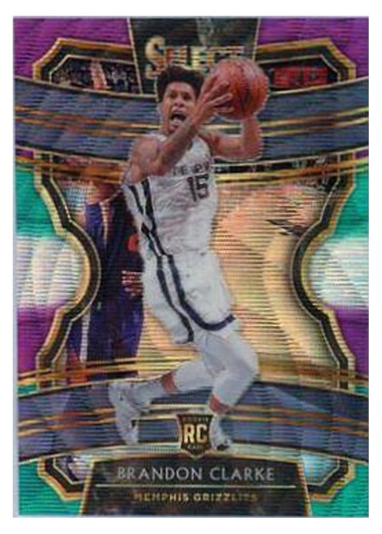 2019-20 Panini Select Base Set Brandon Clarke #76 card