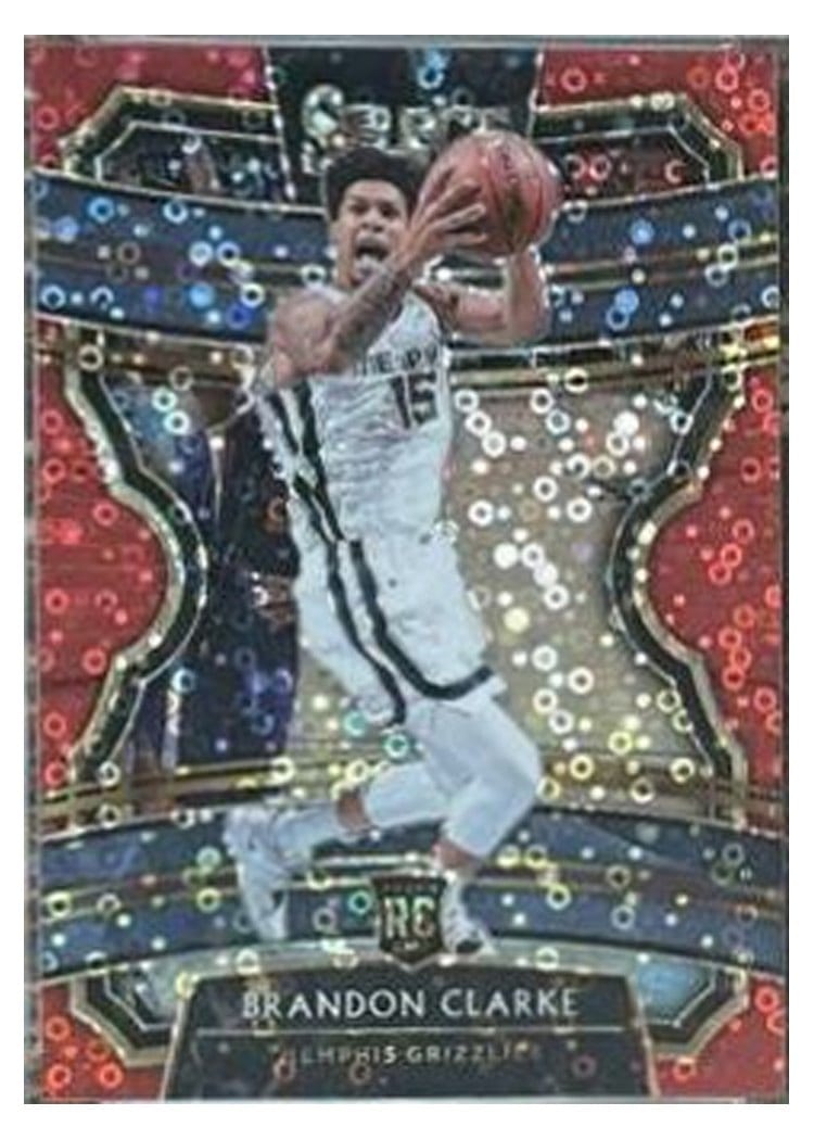 2019-20 Panini Select Base Set Brandon Clarke #76 card