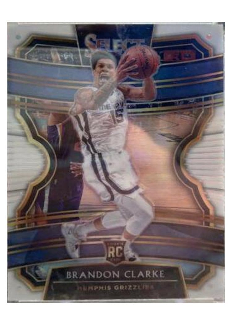 2019-20 Panini Select Base Set Brandon Clarke #76 card