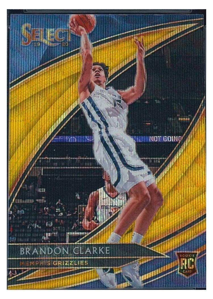 2019-20 Panini Select Base Set Brandon Clarke #76 card