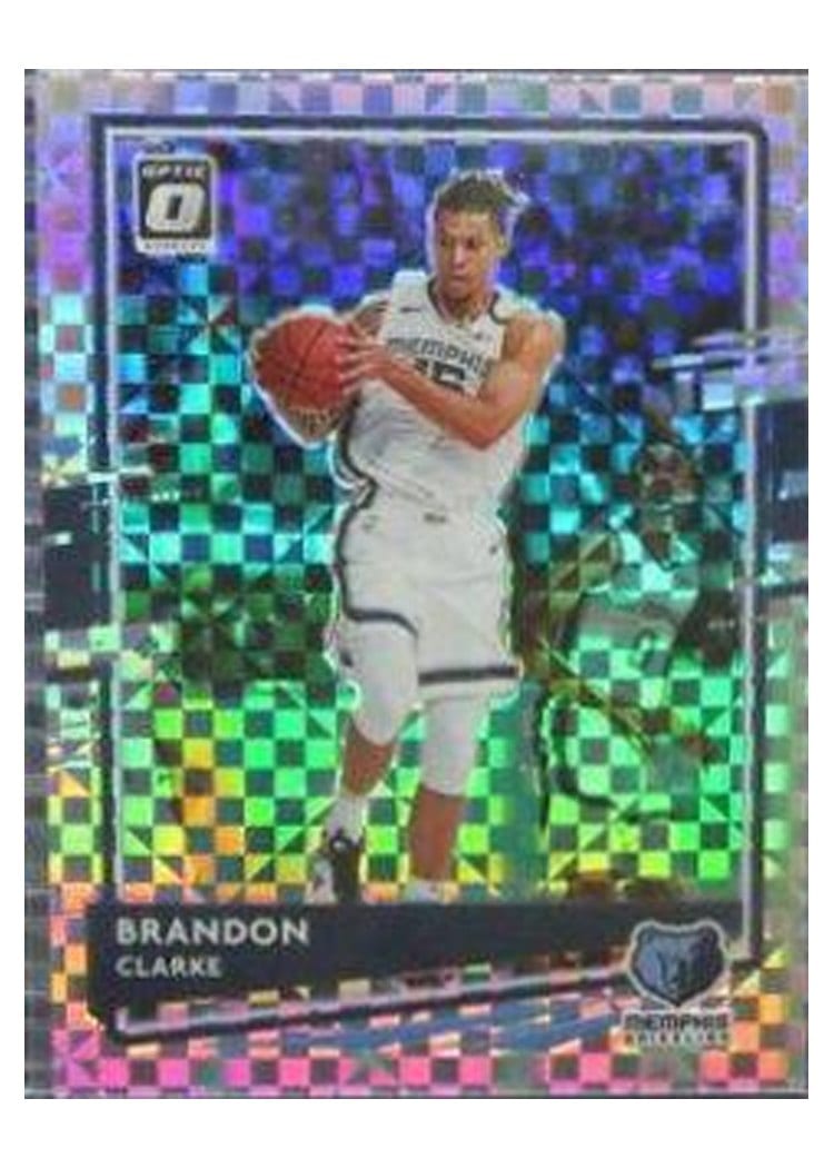 2020-21 Donruss Optic Base Set Brandon Clarke #5 card