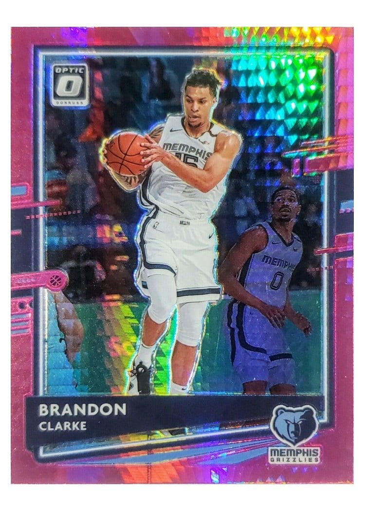 2020-21 Donruss Optic Base Set Brandon Clarke #5 card