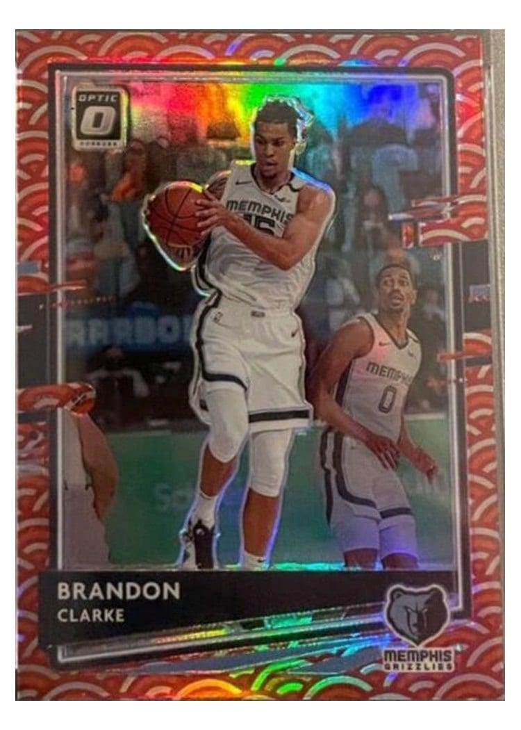 2020-21 Donruss Optic Base Set Brandon Clarke #5 card