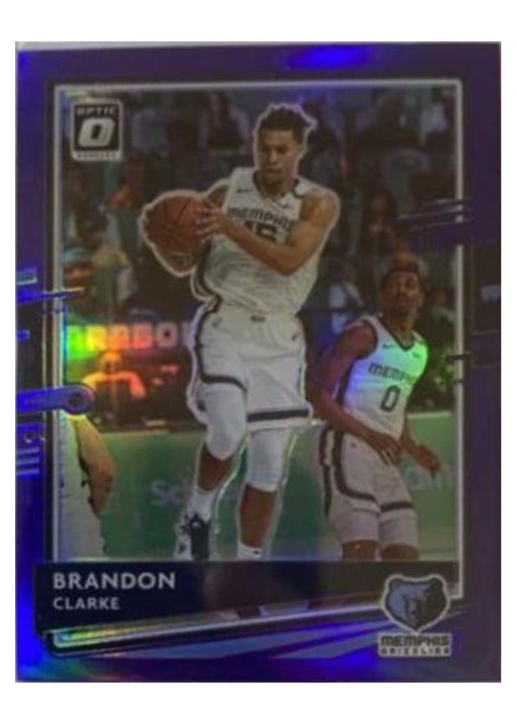 2020-21 Donruss Optic Base Set Brandon Clarke #5 card