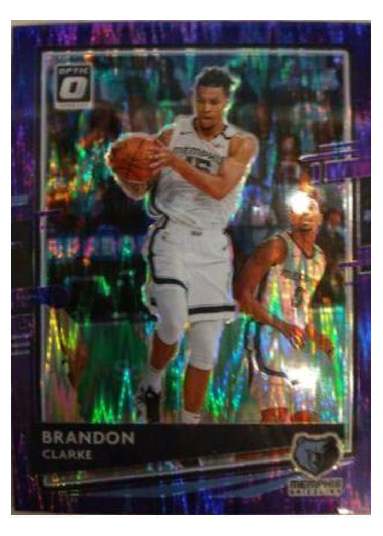 2020-21 Donruss Optic Base Set Brandon Clarke #5 card