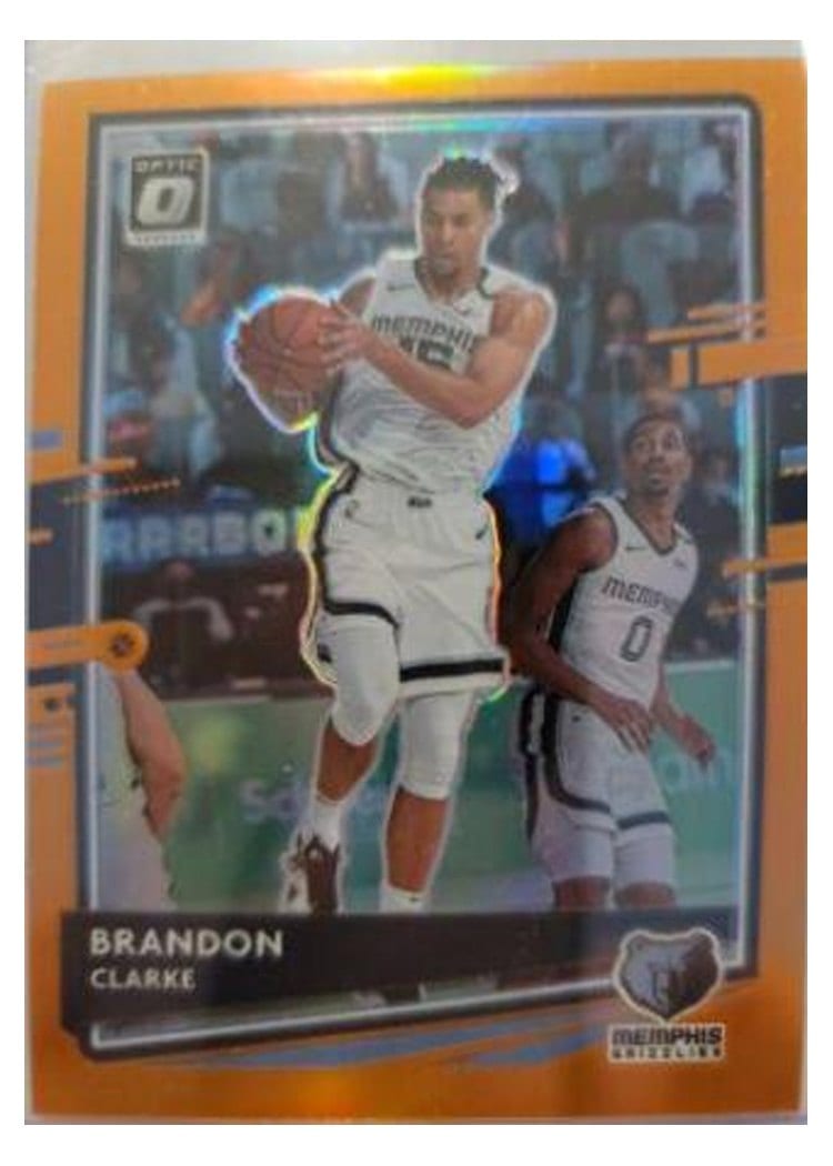 2020-21 Donruss Optic Base Set Brandon Clarke #5 card
