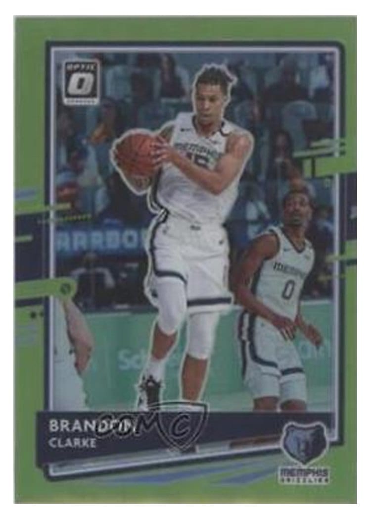 2020-21 Donruss Optic Base Set Brandon Clarke #5 card