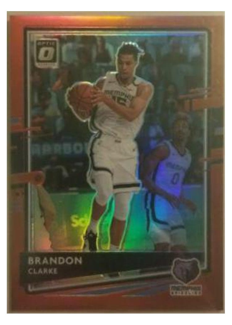 2020-21 Donruss Optic Base Set Brandon Clarke #5 card
