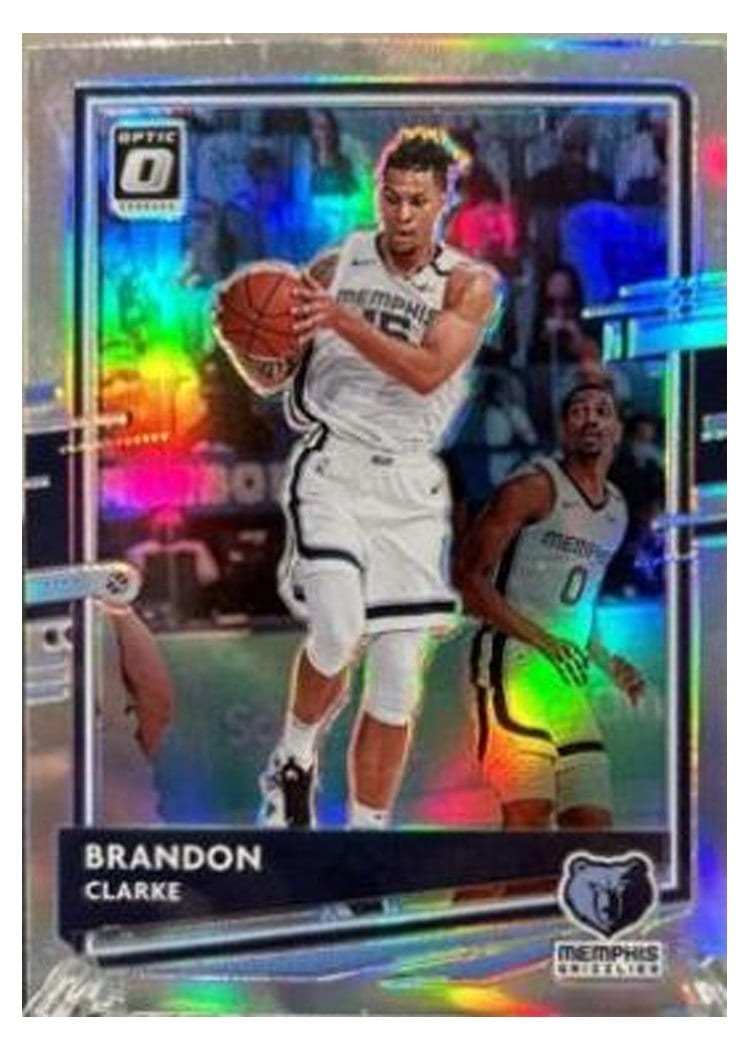 2020-21 Donruss Optic Base Set Brandon Clarke Fanatics #5 card