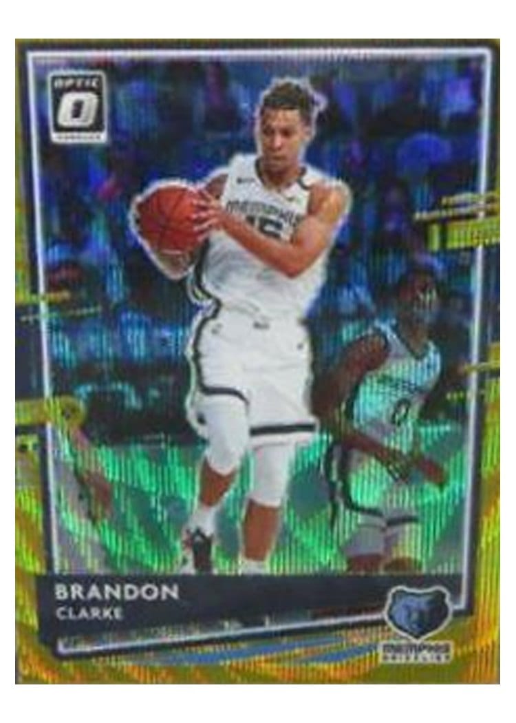 2020-21 Donruss Optic Base Set Brandon Clarke #5 card