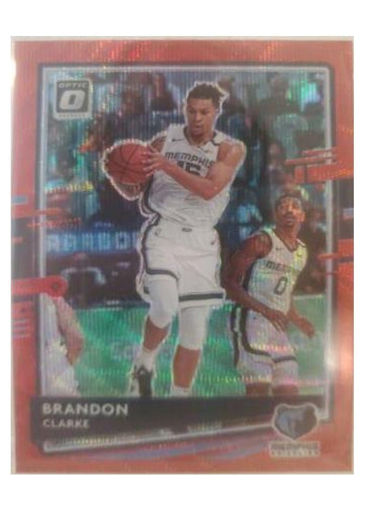 2020-21 Donruss Optic Base Set Brandon Clarke #5 card