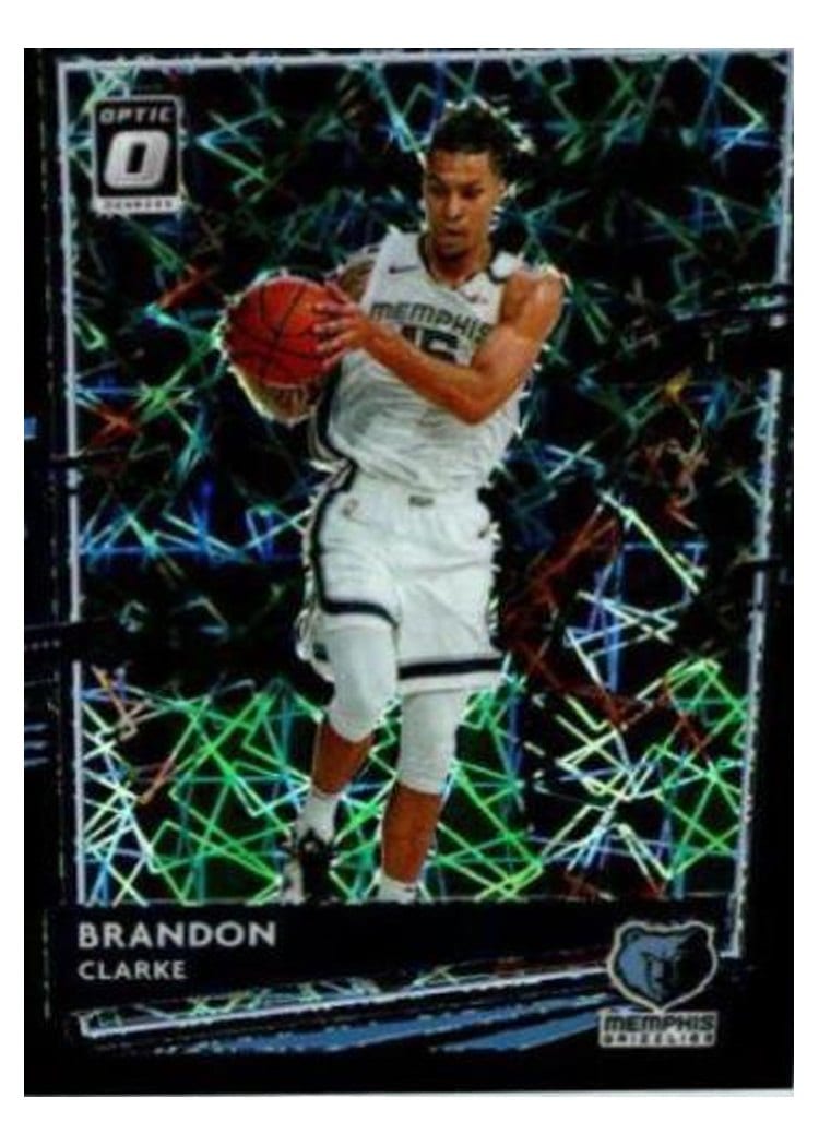 2020-21 Donruss Optic Base Set Brandon Clarke #5 card