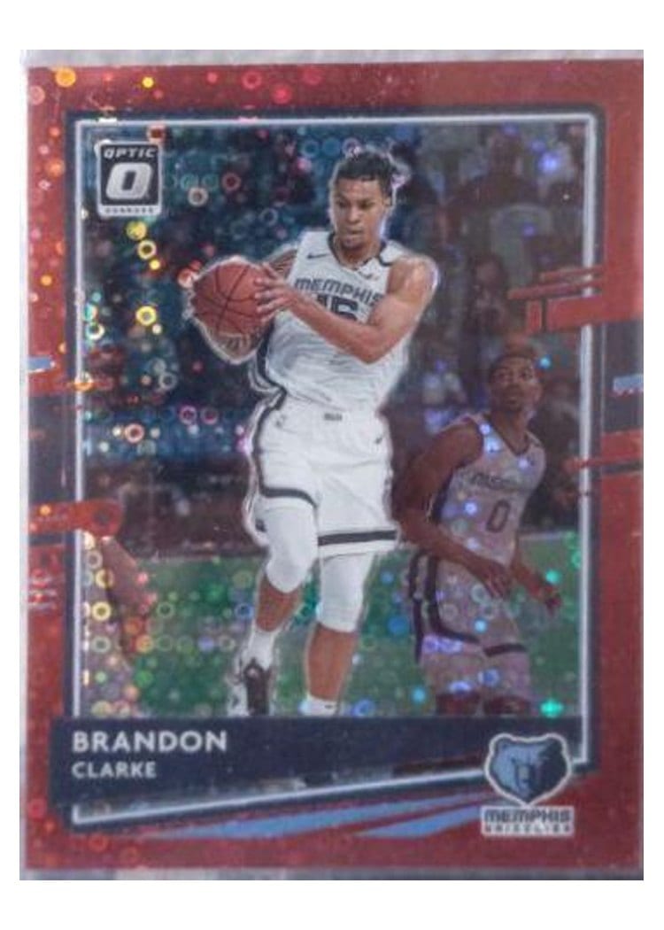 2020-21 Donruss Optic Base Set Brandon Clarke #5 card