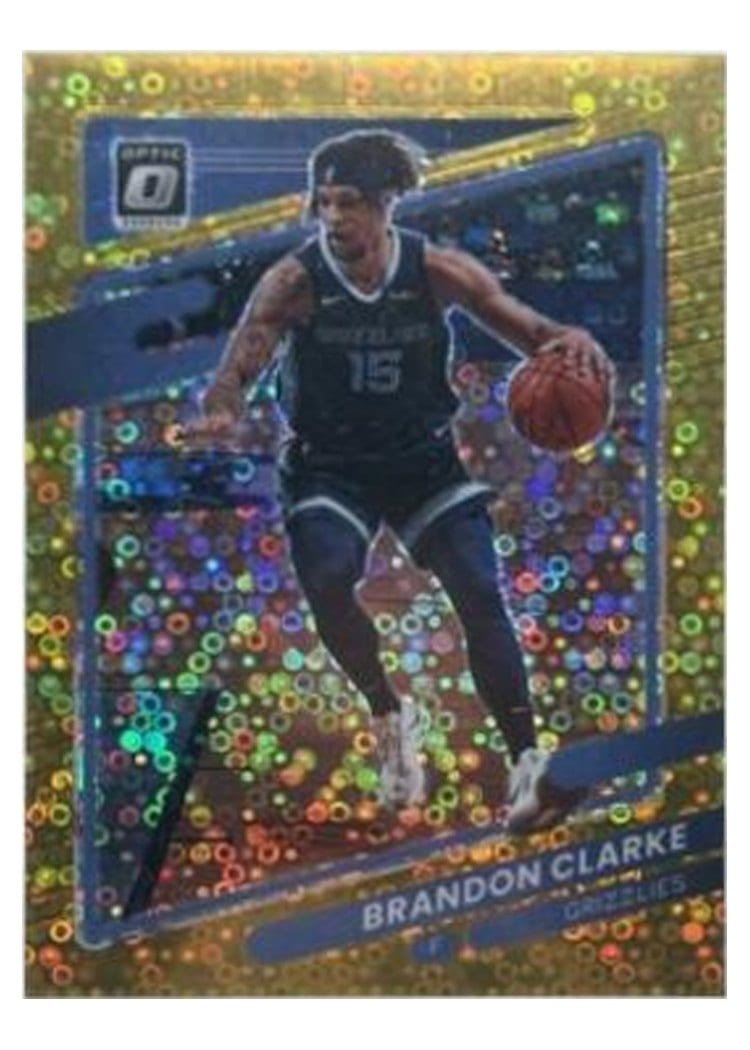 2020-21 Donruss Optic Base Set Brandon Clarke #5 card