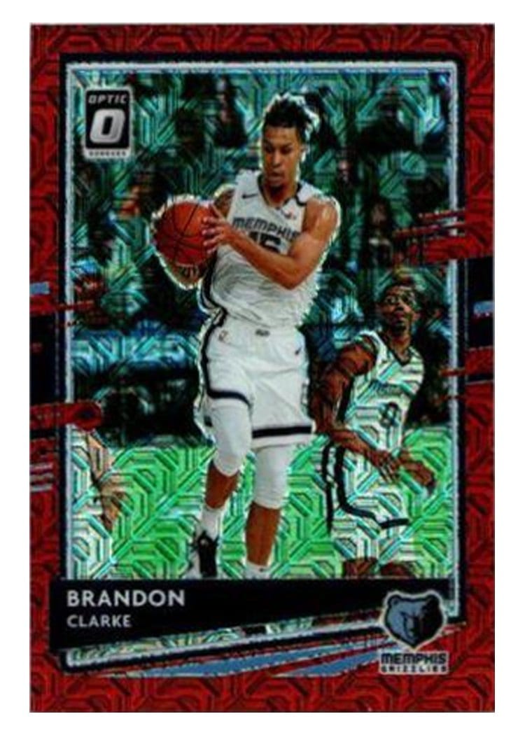 2020-21 Donruss Optic Base Set Brandon Clarke #5 card