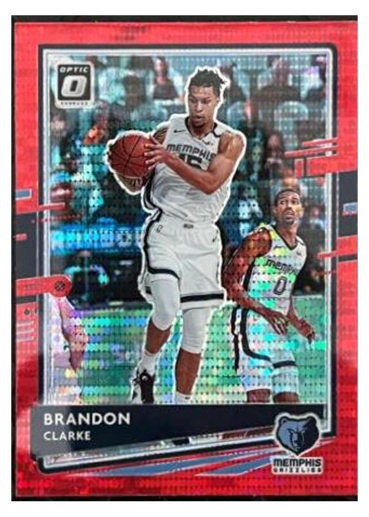 2020-21 Donruss Optic Base Set Brandon Clarke #5 card