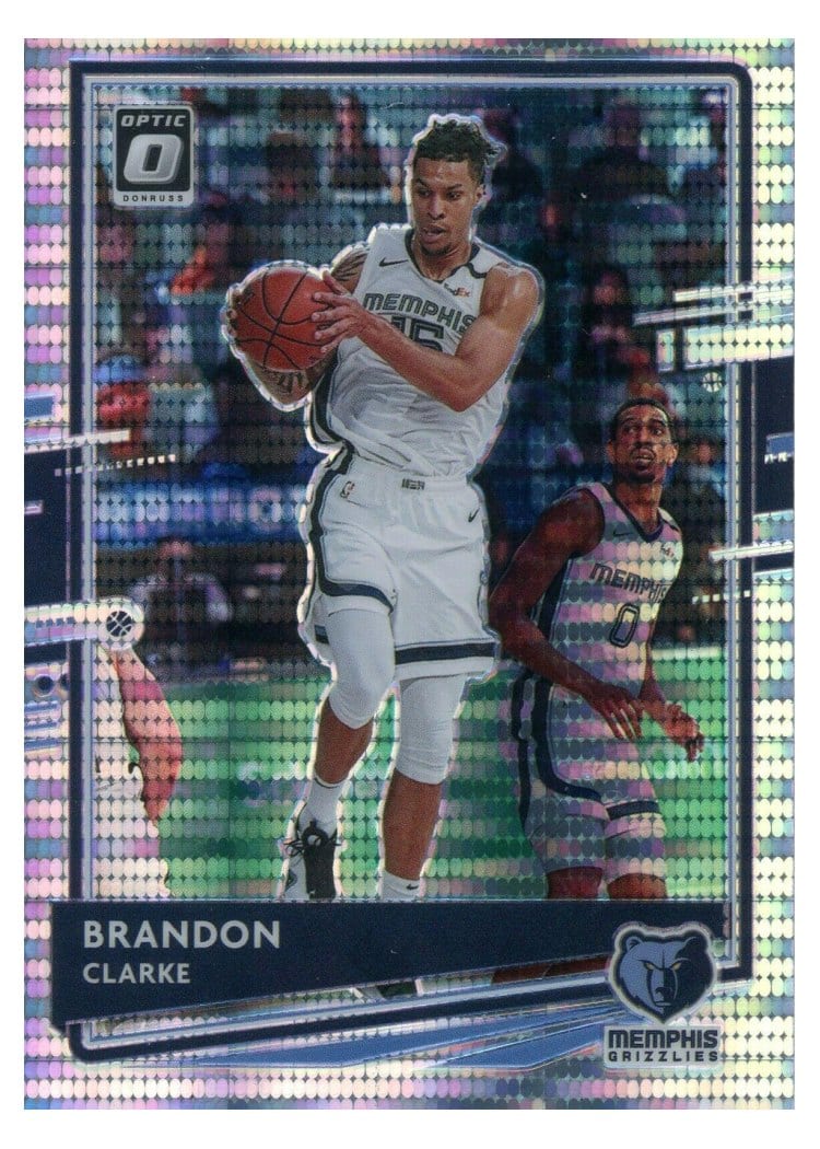 2020-21 Donruss Optic Base Set Brandon Clarke #5 card