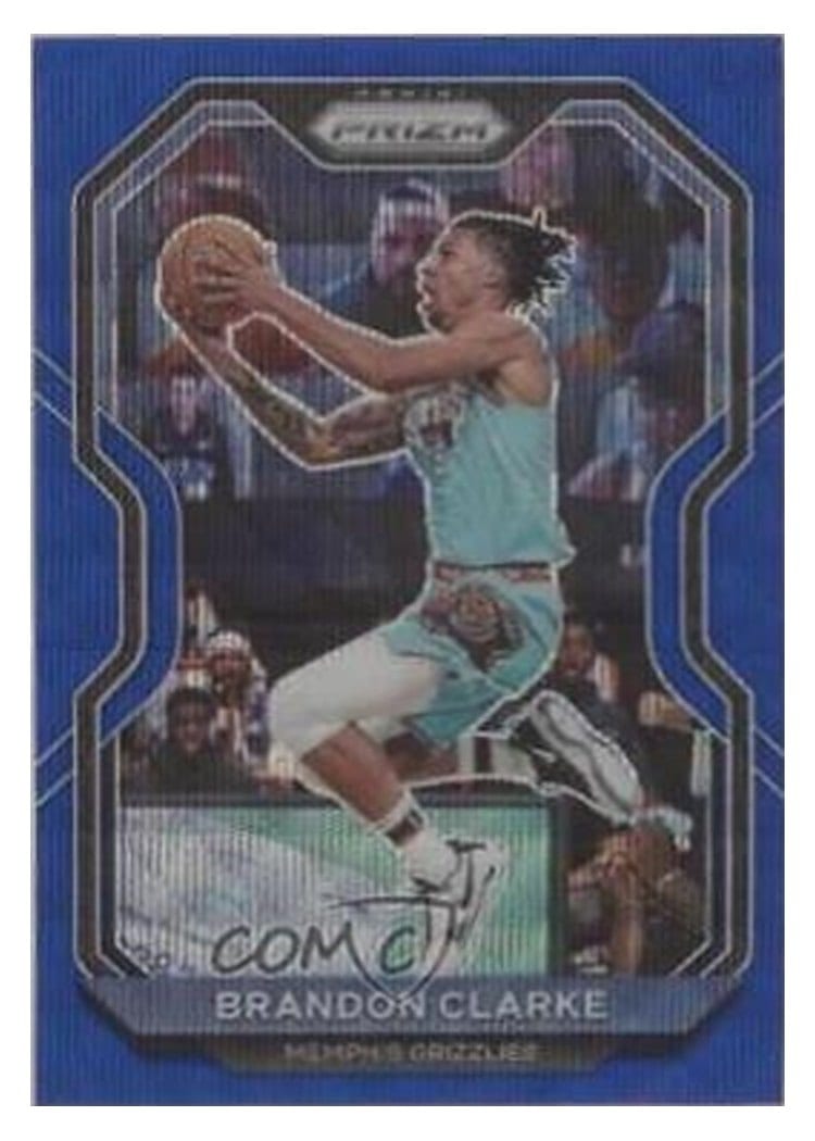 2020-21 Panini Prizm Base Set Brandon Clarke #228 card