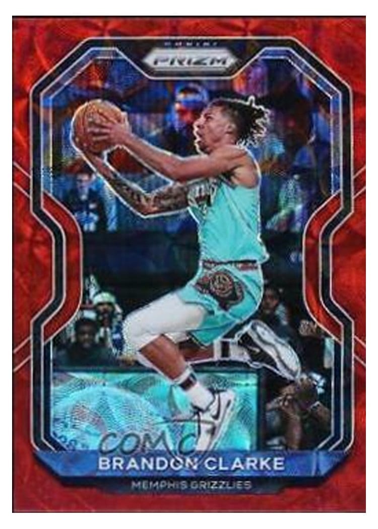 2020-21 Panini Prizm Base Set Brandon Clarke #228 card