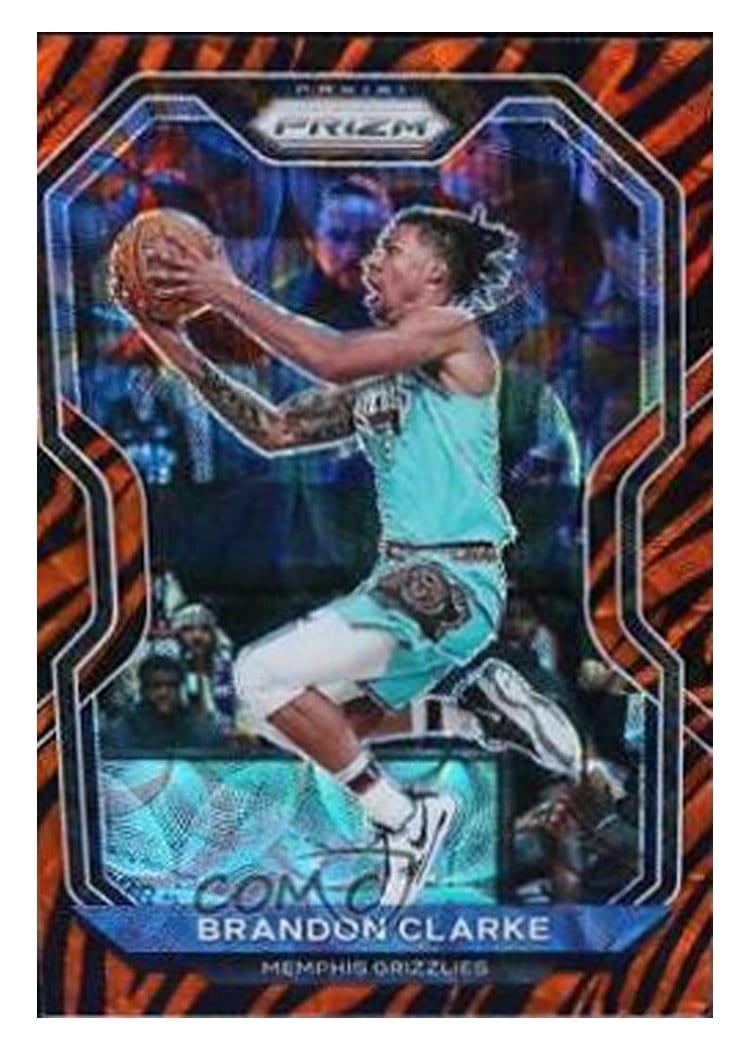 2020-21 Panini Prizm Base Set Brandon Clarke #228 card