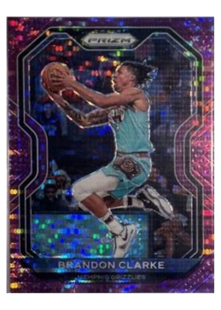2020-21 Panini Prizm Base Set Brandon Clarke #228 card