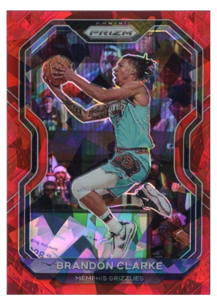 2020-21 Panini Prizm Base Set Brandon Clarke #228 card