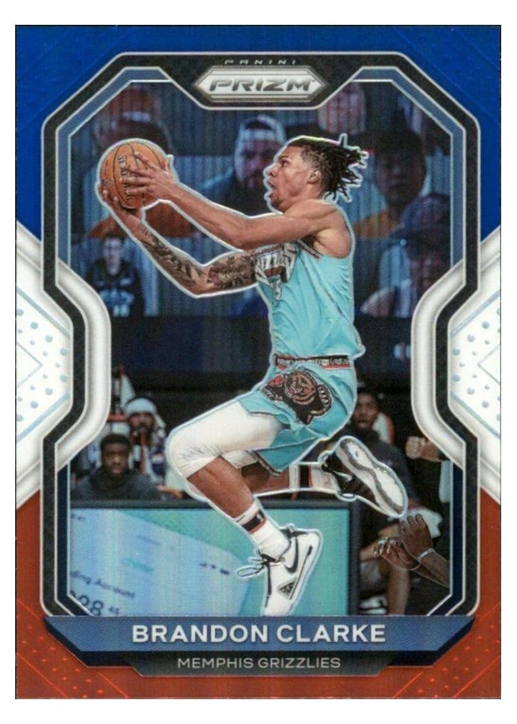 2020-21 Panini Prizm Base Set Brandon Clarke #228 card