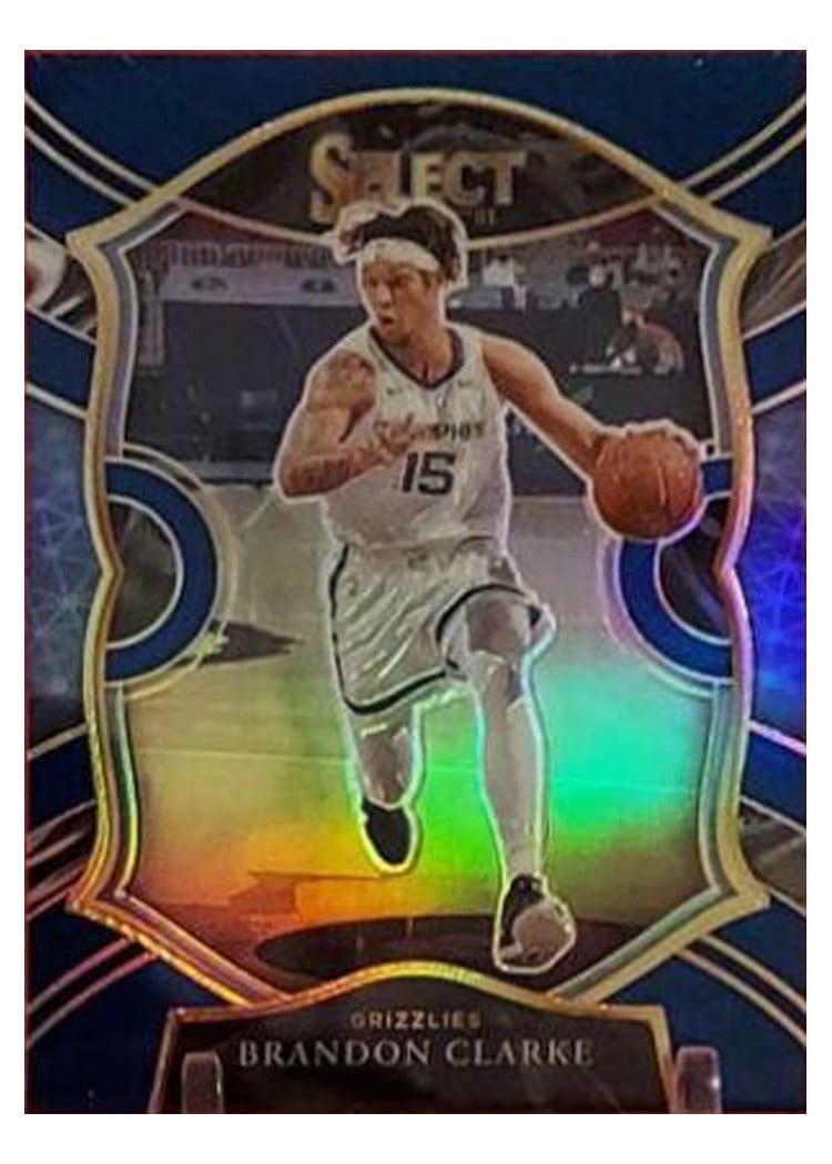2020-21 Panini Select Base Set Brandon Clarke #55 card