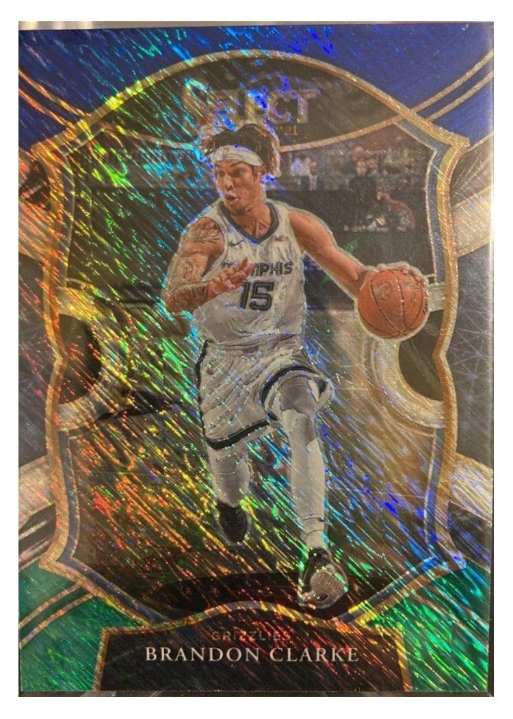 2020-21 Panini Select Base Set Brandon Clarke #55 card