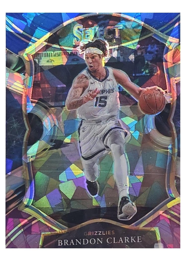 2020-21 Panini Select Base Set Brandon Clarke #55 card