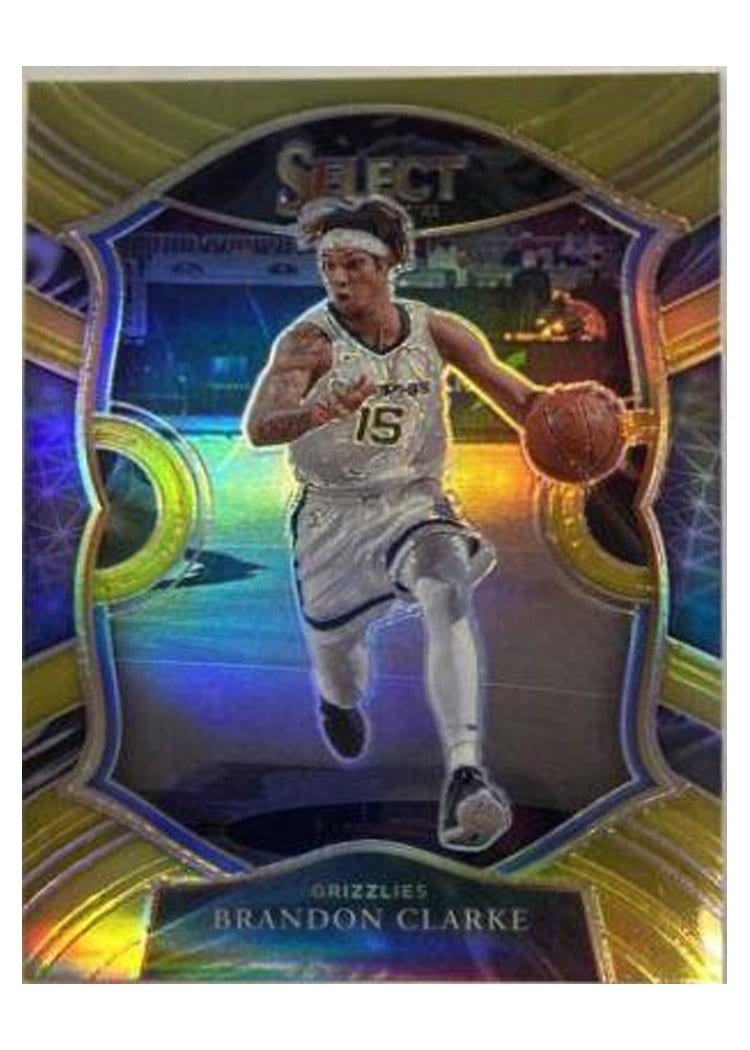 2020-21 Panini Select Base Set Brandon Clarke #55 card
