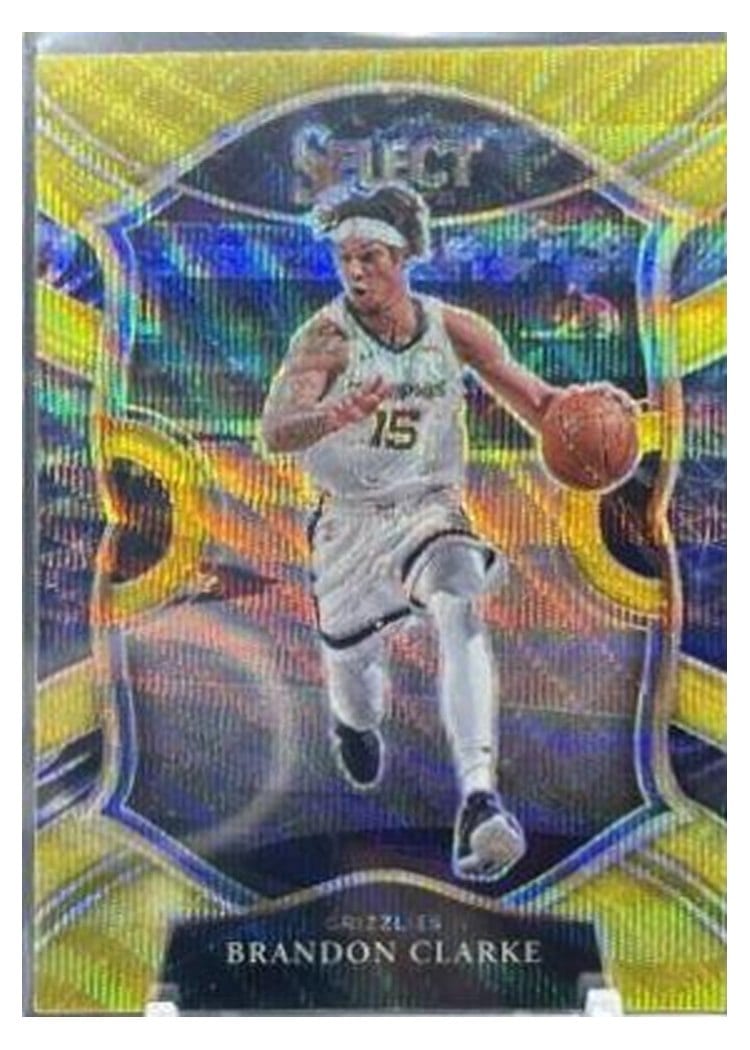 2020-21 Panini Select Base Set Brandon Clarke #55 card