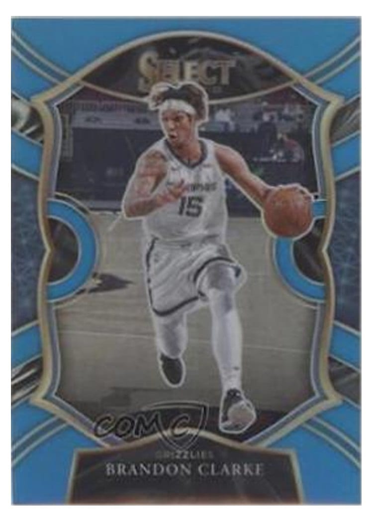 2020-21 Panini Select Base Set Brandon Clarke #55 card