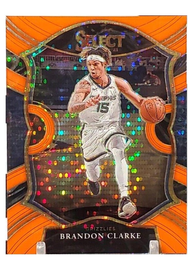 2020-21 Panini Select Base Set Brandon Clarke #55 card