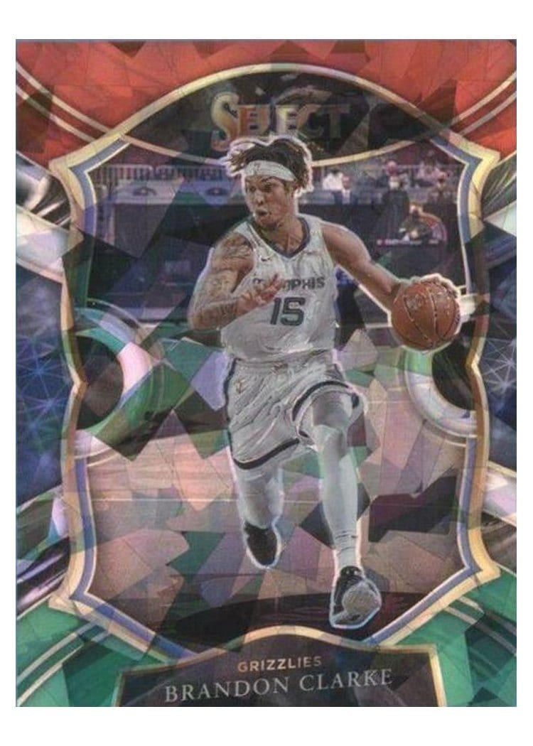 2020-21 Panini Select Base Set Brandon Clarke #55 card