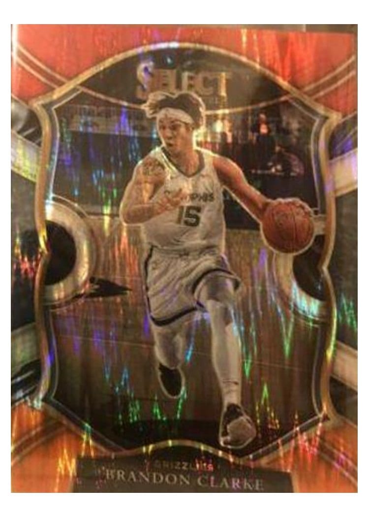 2020-21 Panini Select Base Set Brandon Clarke #55 card
