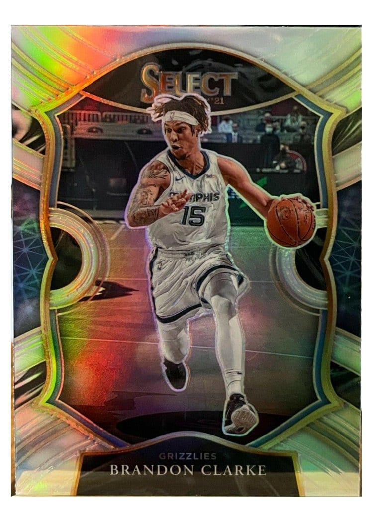 2020-21 Panini Select Base Set Brandon Clarke #55 card
