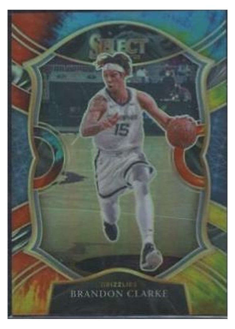 2020-21 Panini Select Base Set Brandon Clarke #55 card