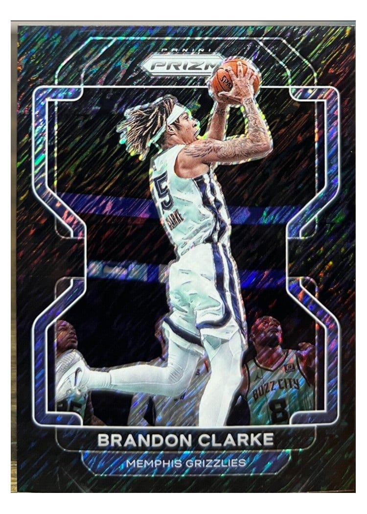 2021-22 Panini Prizm Base Set Brandon Clarke #77 card
