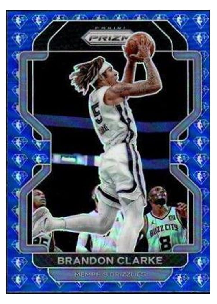 2021-22 Panini Prizm Base Set Brandon Clarke #77 card