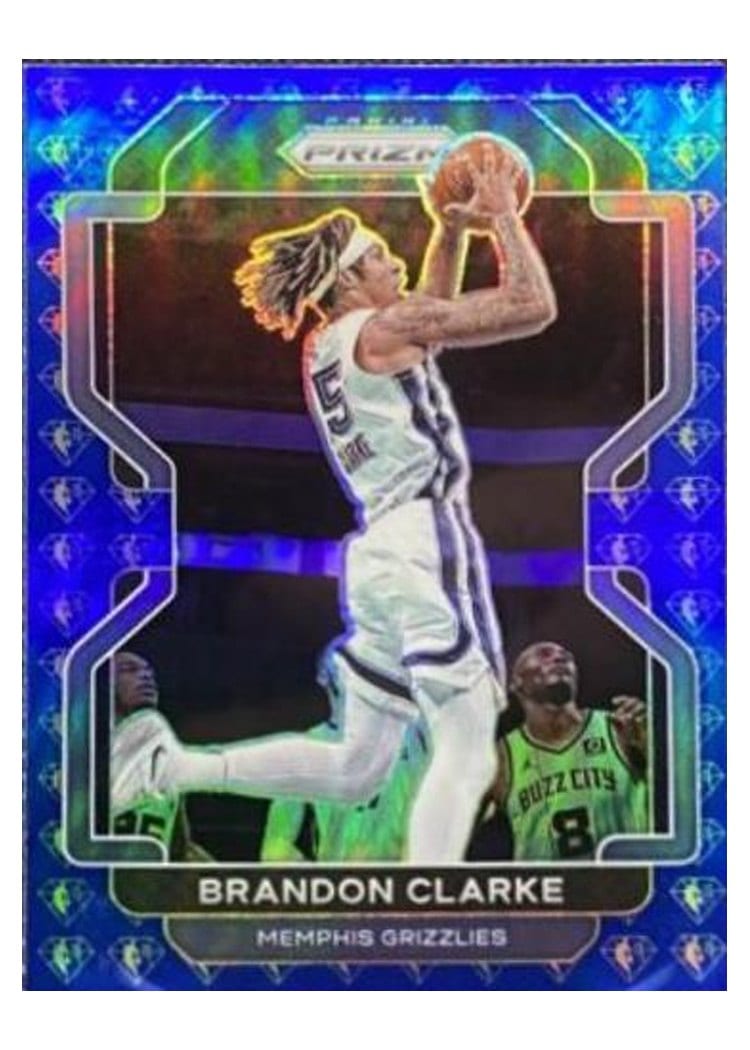 2021-22 Panini Prizm Base Set Brandon Clarke #77 card