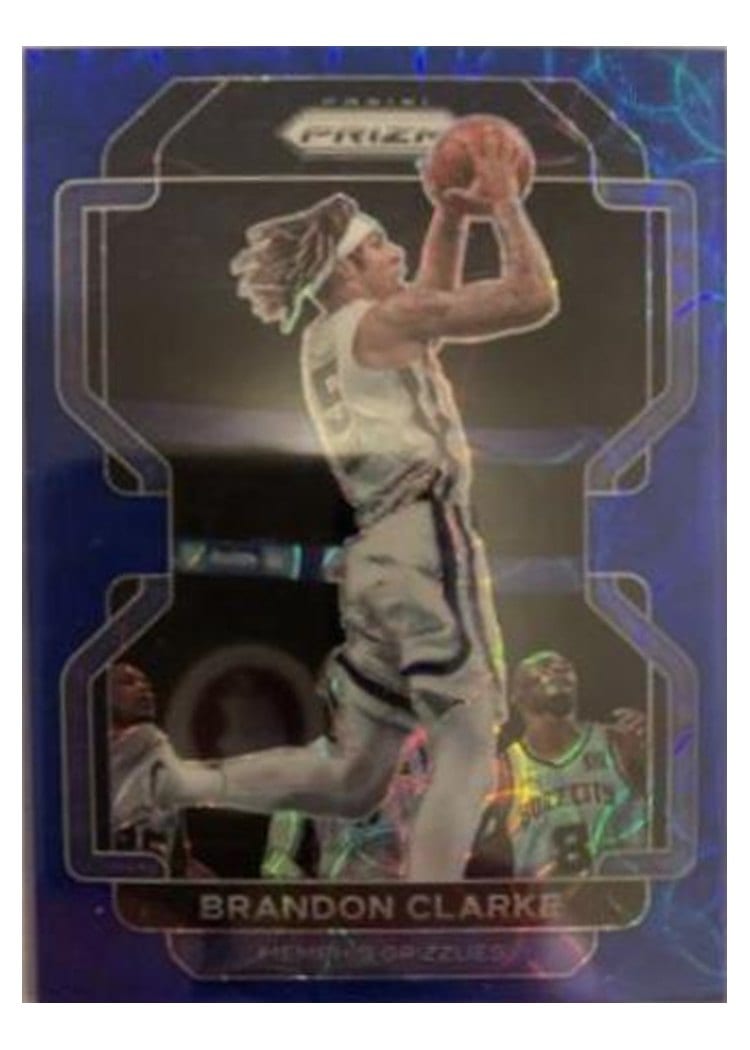 2021-22 Panini Prizm Base Set Brandon Clarke #77 card