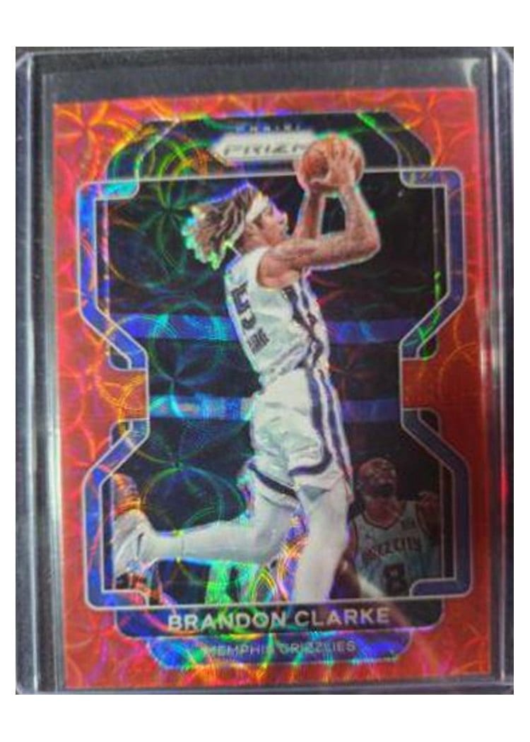 2021-22 Panini Prizm Base Set Brandon Clarke #77 card