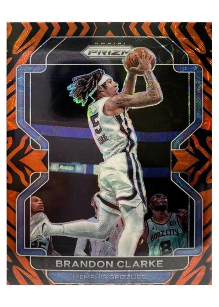 2021-22 Panini Prizm Base Set Brandon Clarke #77 card