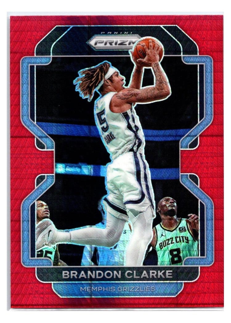 2021-22 Panini Prizm Base Set Brandon Clarke #77 card
