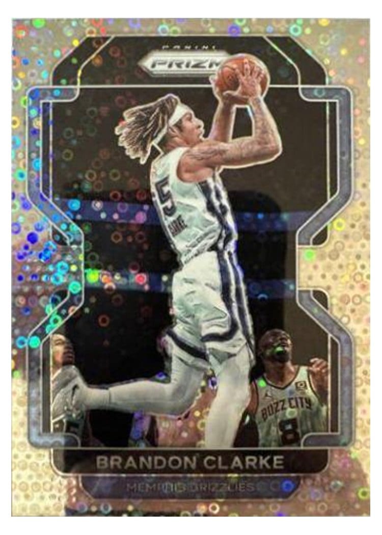 2021-22 Panini Prizm Base Set Brandon Clarke #77 card